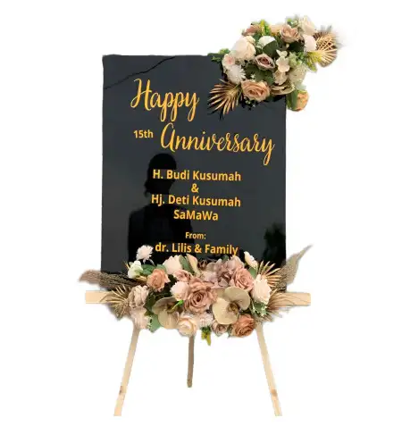 Papan Bunga Akrilik Kalibarumanis