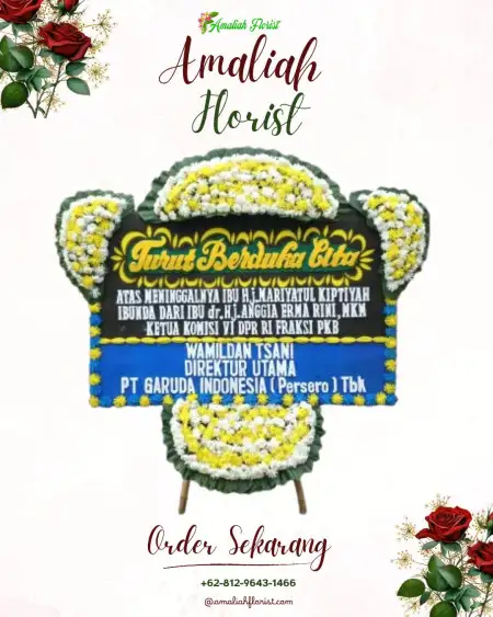 Papan Bunga Duka Kalibarumanis